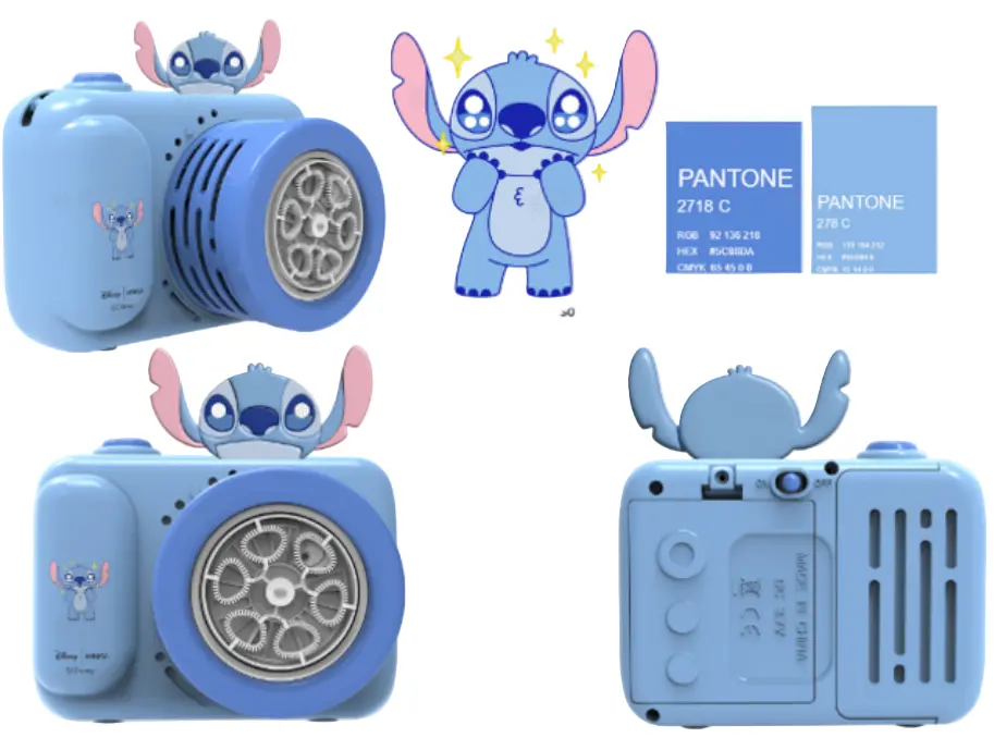 Disney Stitch Dinner Party Collection Bubble Camera 1
