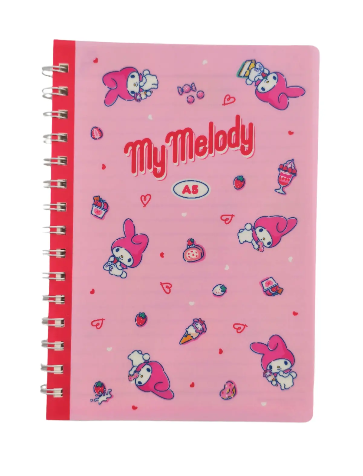 My Melody Retro Collection A5 Pp Wire-Bound Book (80 Sheets) 1