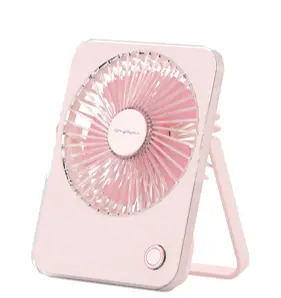 Macaron Color Foldable Fan - Pink 1