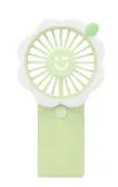 Flower Portable Fan (Green) 1
