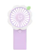 Flower Portable Fan (Purple) 1