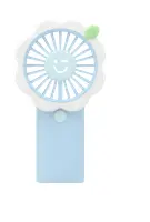 Flower Portable Fan (Blue) 1