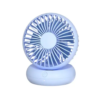 Cooling Portable Desktop Fan (Blue) 1
