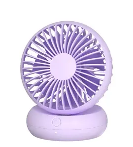 Cooling Portable Desktop Fan (Purple) 1