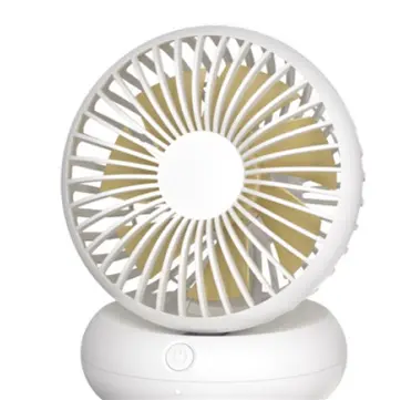 Cooling Portable Desktop Fan (White) 1