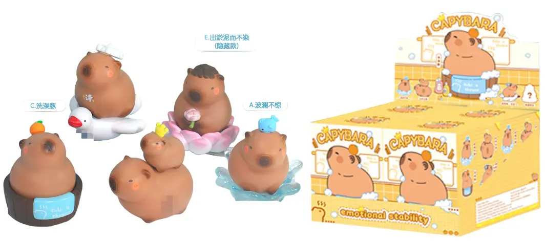 Capybara Surprise Box 1.0 (4 Assorted Box) (Pdq) 1