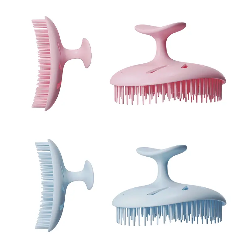 Thin Bristled Massager Shampoo Brush 1