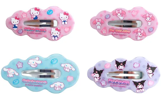 Hello Kitty And Friends Sweet Factory Hair Clips (2 Pcs) 1