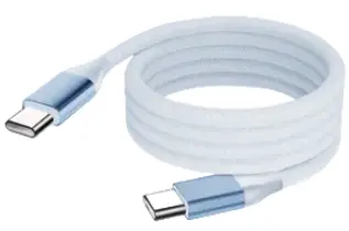 Macaron Series Usb-C Magnetic Data Cable(Blue) 1