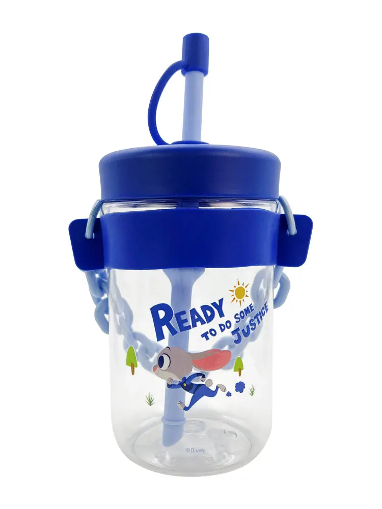Disney Zootopia Collection Handle Straw Bottle 550Ml(Judy) 1