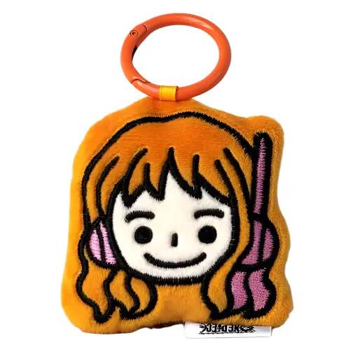 One Piece Collection Big-Head Cute Plush Pendant (Nami) 1