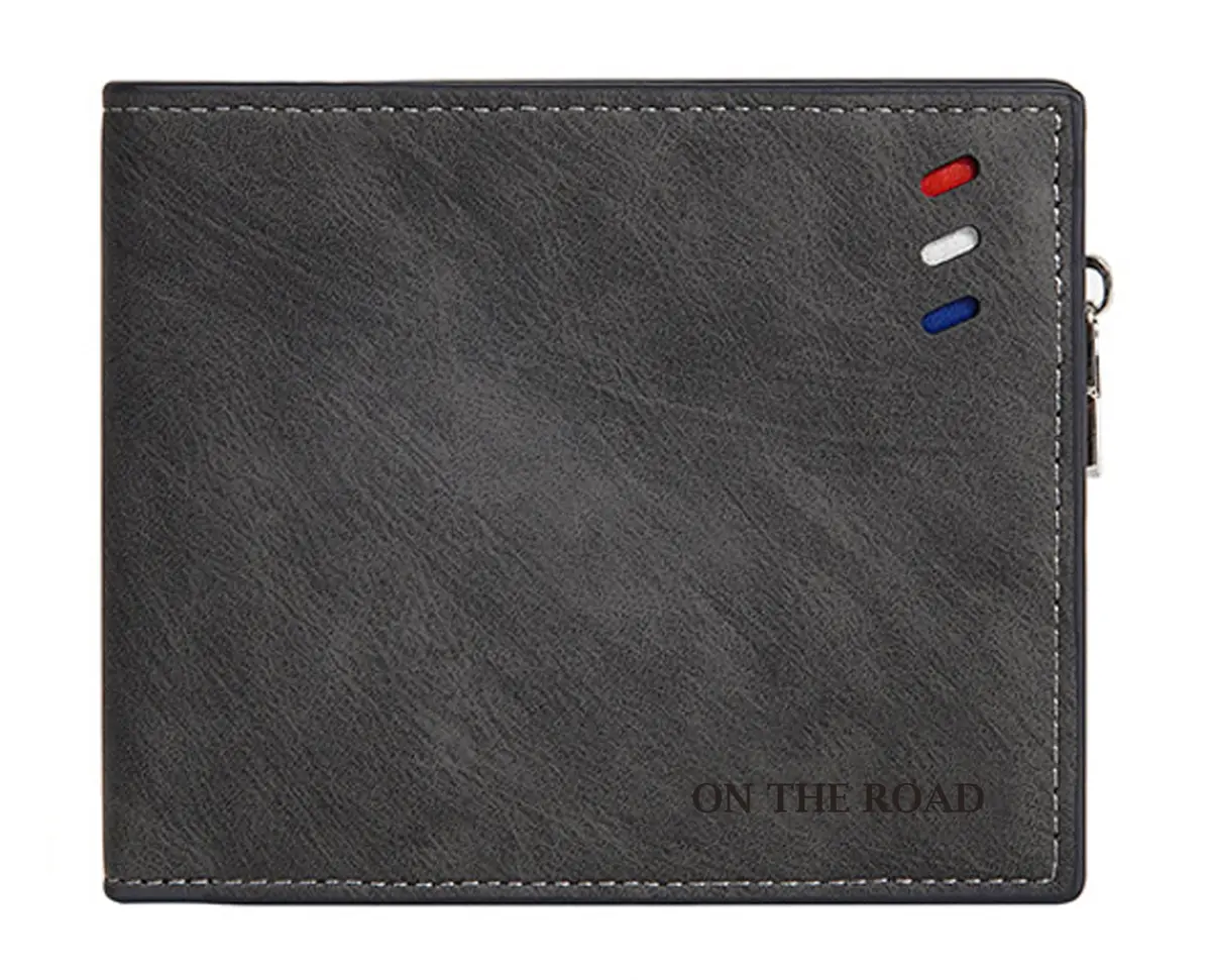 Vintage Multifunctional Horizontal Men's Wallet(Black) 1
