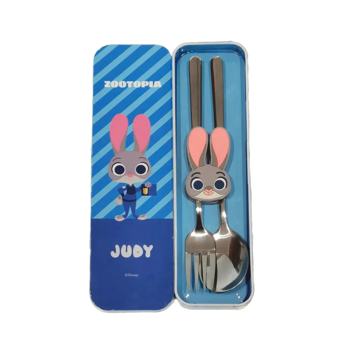 Disney Zootopia Collection Magnetic Flatware Set (Judy) 1