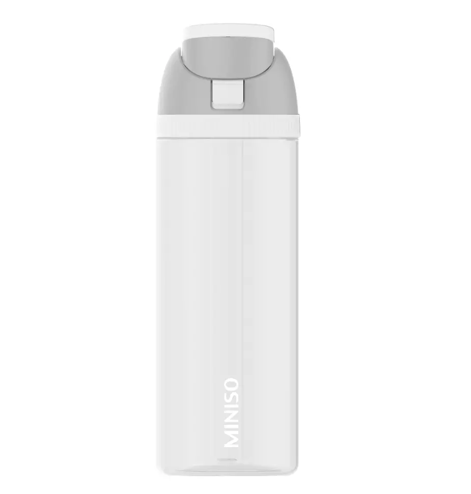 Sports Series Tritan Bottle With Straw & Handle 850Ml(Gray) 1