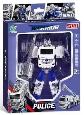 5-In-1 Transformation - Police(Crane, 3) 1