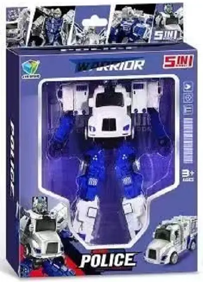 5-In-1 Transformation - Police(Commercial Truck, 4) 1