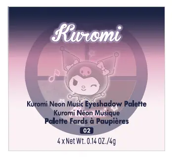 Kuromi Neon Music Eyeshadow Palette(02) 1