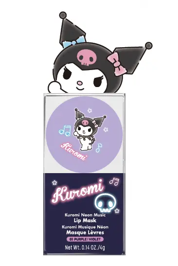 Kuromi Neon Music Lip Mask (01 Purple) 1