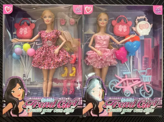11.5In. Fashion Doll Set(Balloon) 1