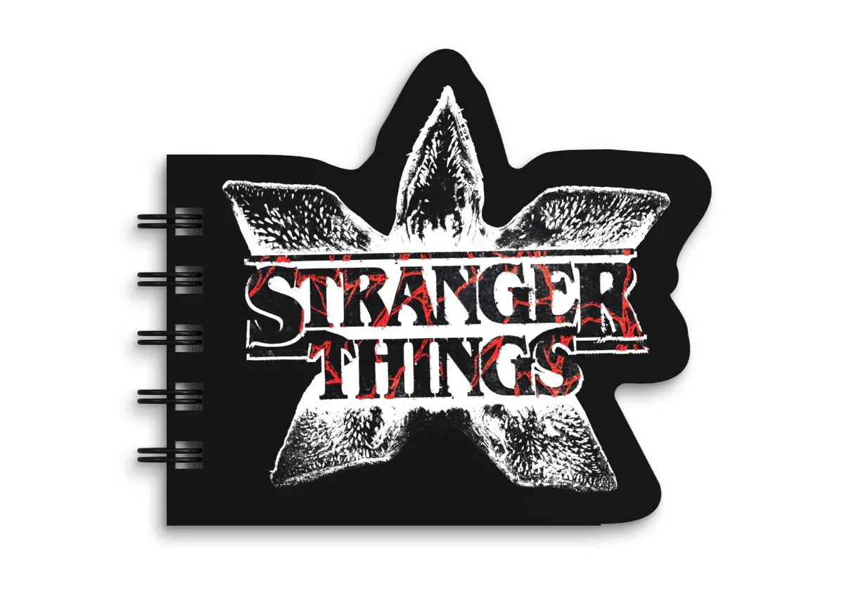 Stranger Things Collection Figure Wire-Bound Book (A) (80 Sheets) 1