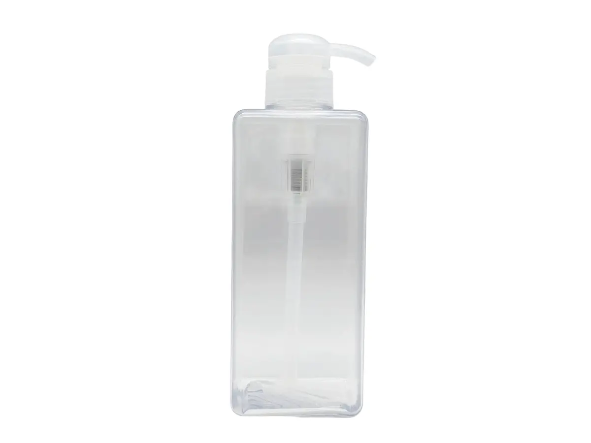 Transparent Press-Type Lotion Container 600Ml 1