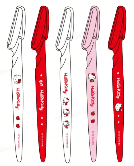 Hello Kitty Eyebrow Razors (5 Pcs) 1