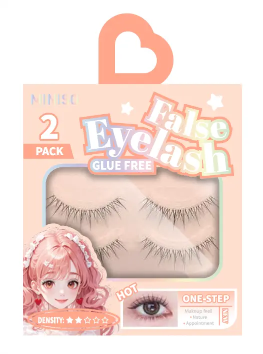 Bloom & Glow Series Natural False Eyelashes (2 Pairs) 1