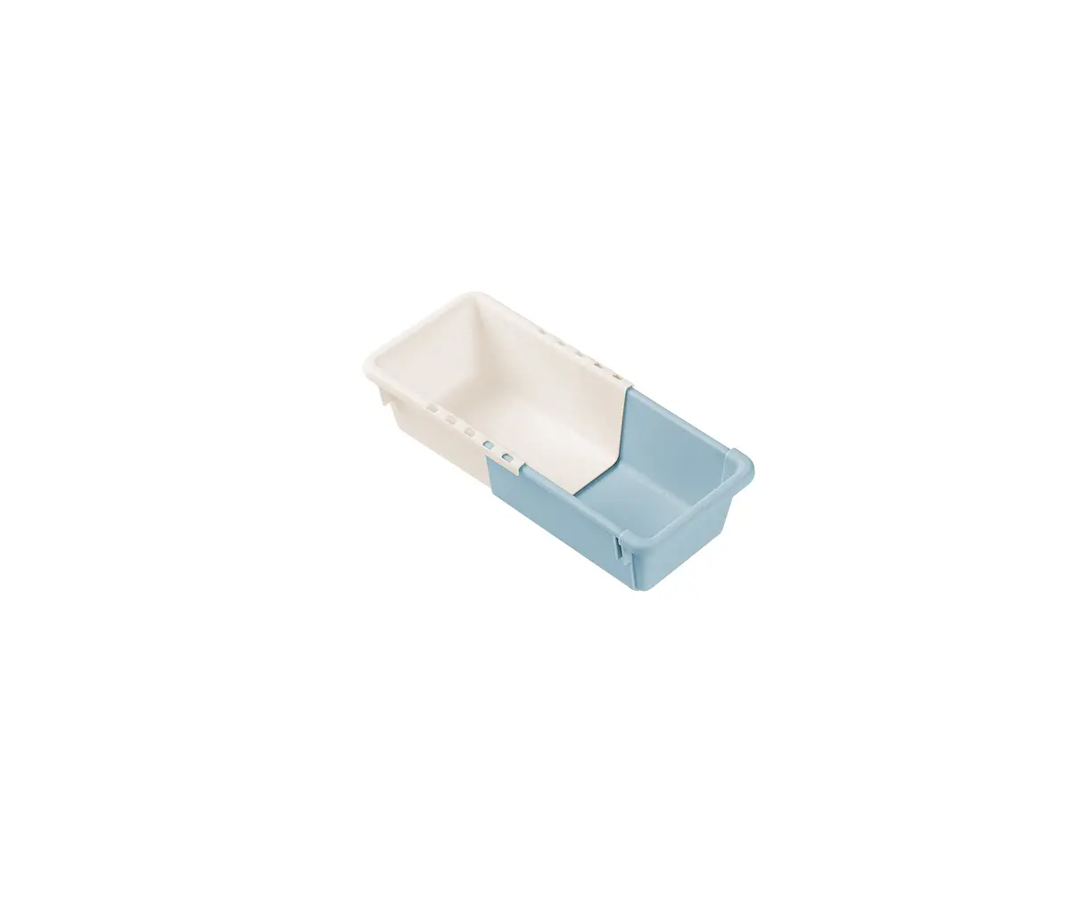 Macaron Series Extendly Color-Block Storage Organizer (S)(Blue) 1