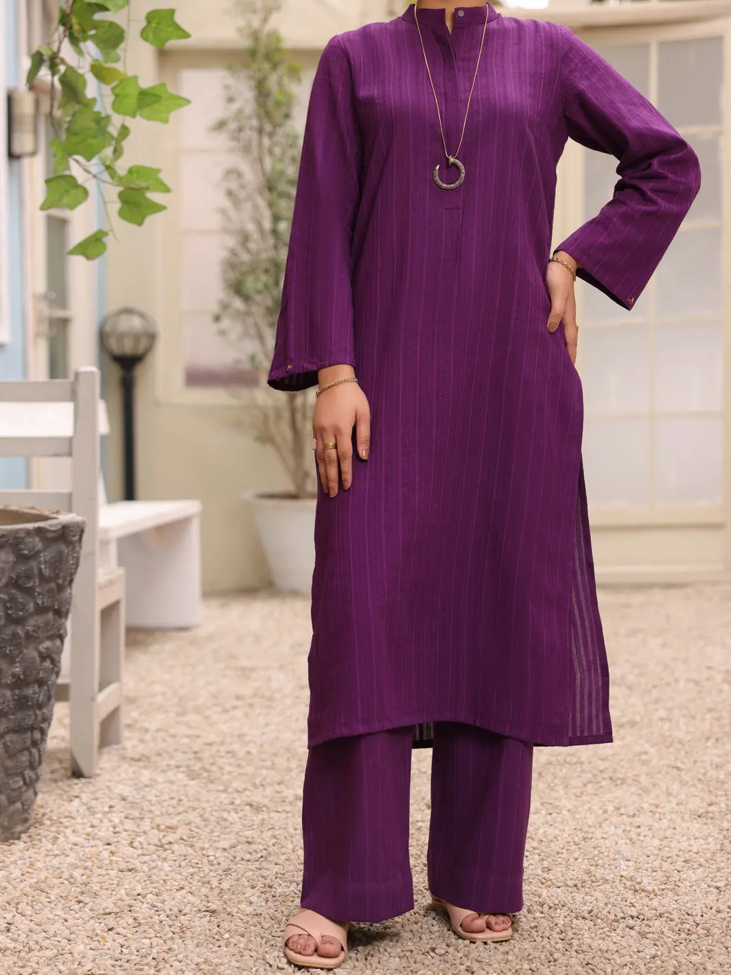 Purple 2Pc Stitched - Alp-2Ps-Lks-1770 1