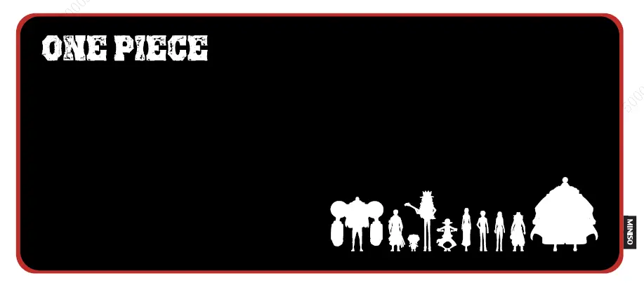 One Piece Collection Mouse Pad For Gaming  Model: Gp60(Black) 1