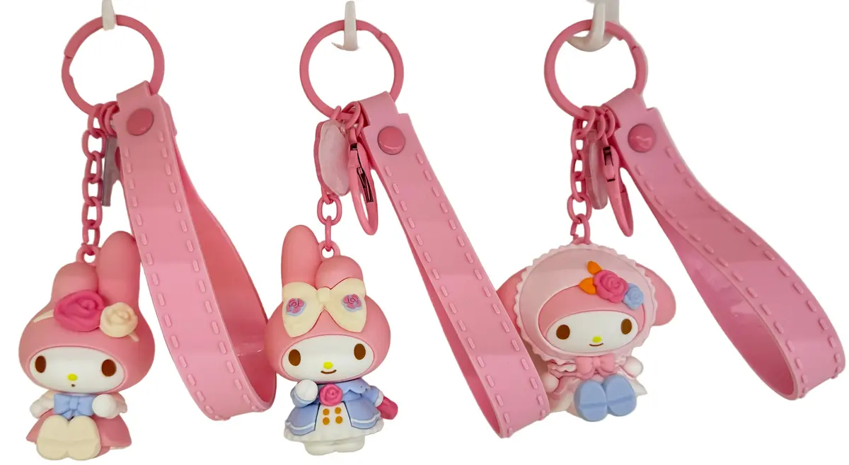 My Melody Rose Earl Keychain 1