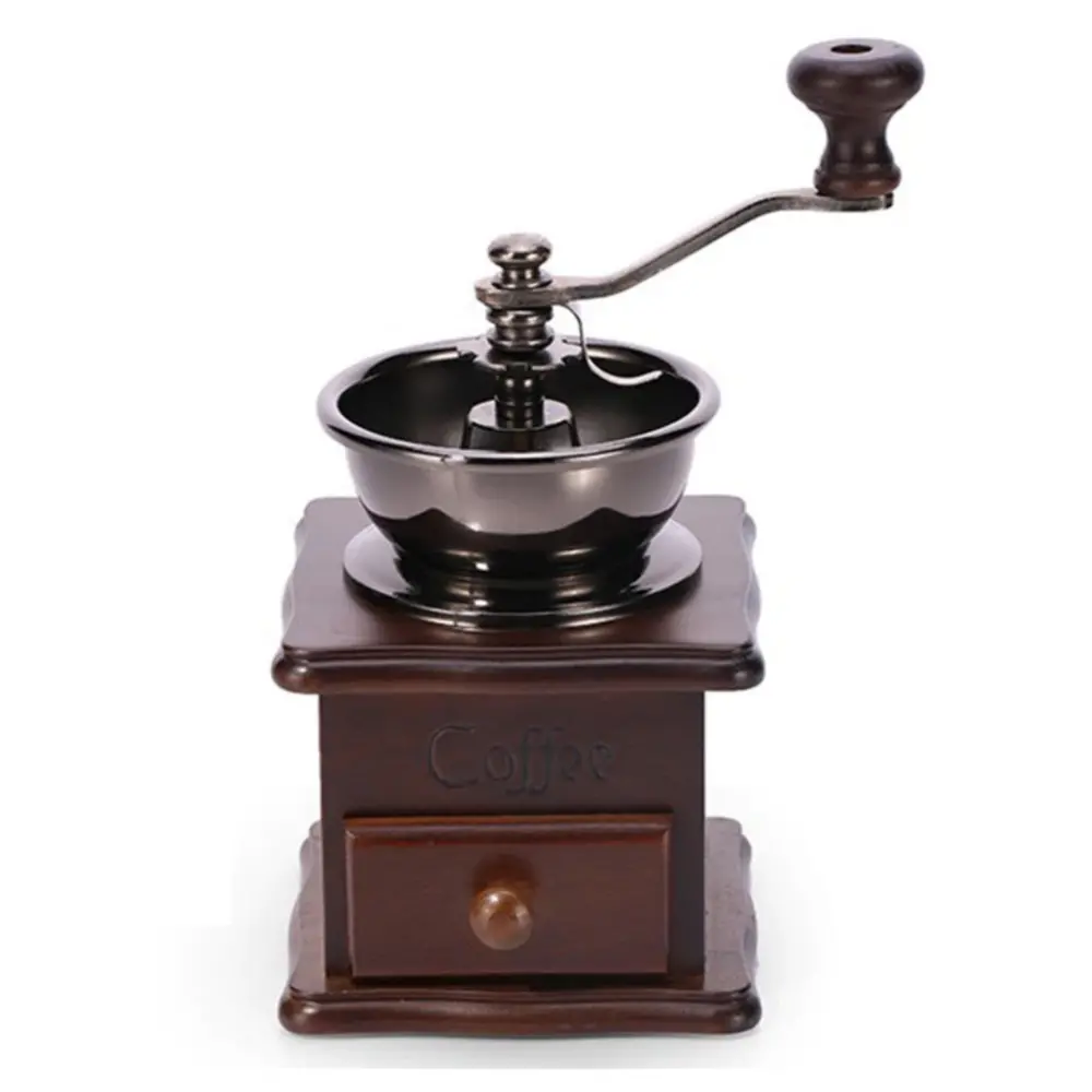 Antique Manual Hand Coffee Burr Grinder 1