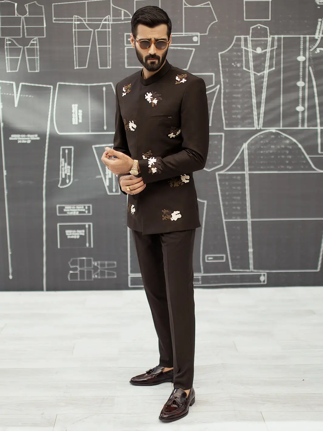 Brown Prince Coat  - Al-Pcs-033 1