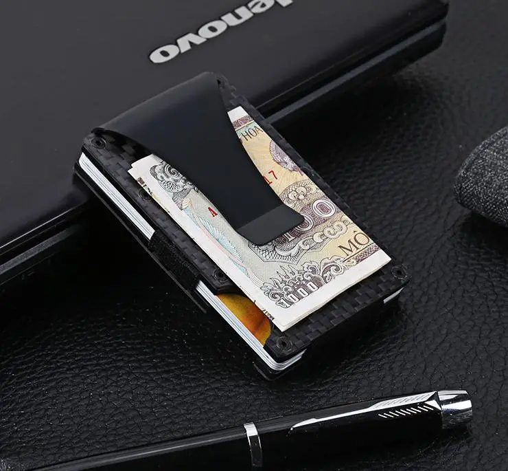 Carbon Fibre Rfid Blocking Wallet 1