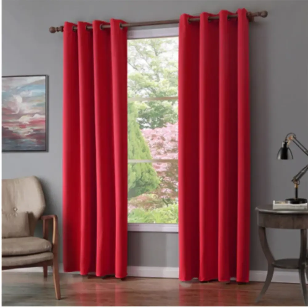 Room Darkening Sun Light Blocking Blackout Curtain 1
