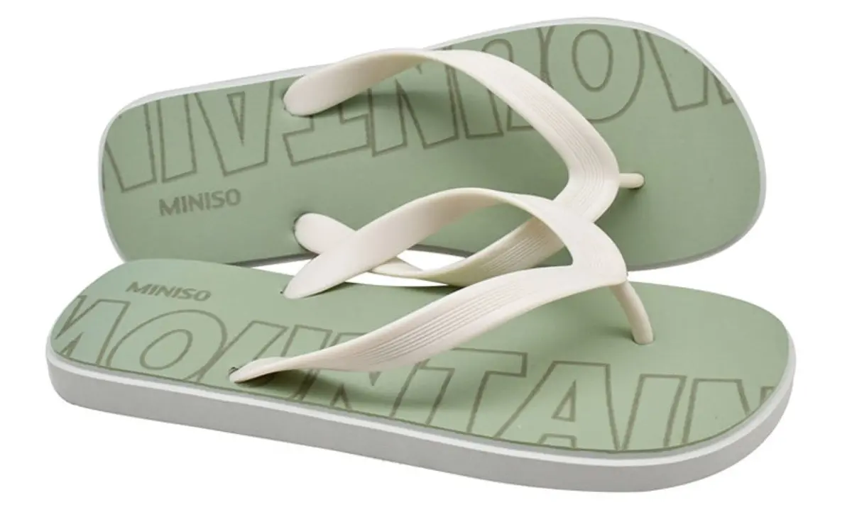 Future Discovery Men's Flip-Flops(Green,43-44) 1