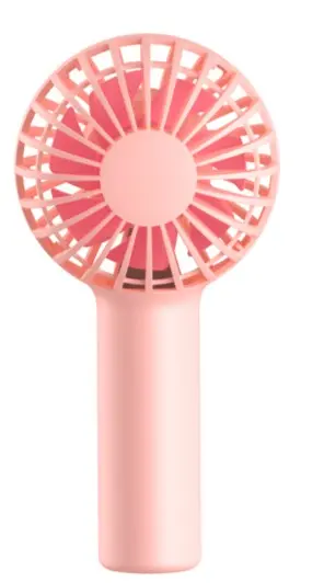 Candy Series 1200Mah Mini Fan (Pink) 1