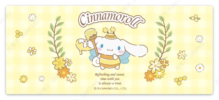 Cinnamoroll Spring Bee Series Large Mouse Pad 1