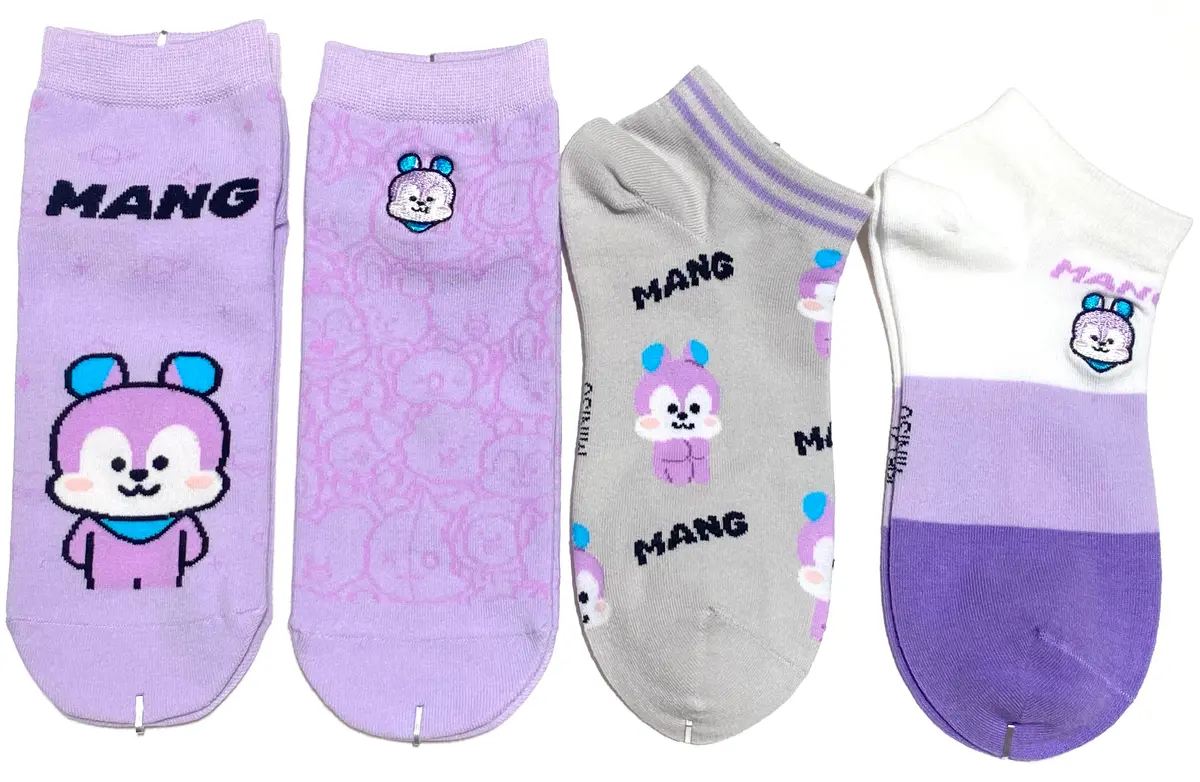 Bt21 Collection Ankle Socks 1 Pair (Mang) 1
