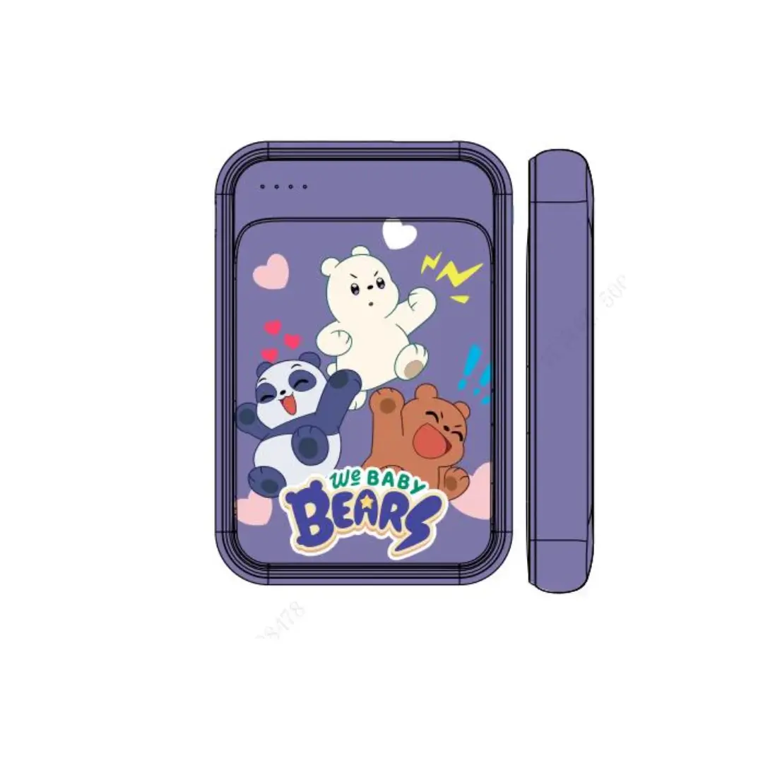 We Baby Bears Collection 5000Mah Power Bank(Purple)  Model: F15 1