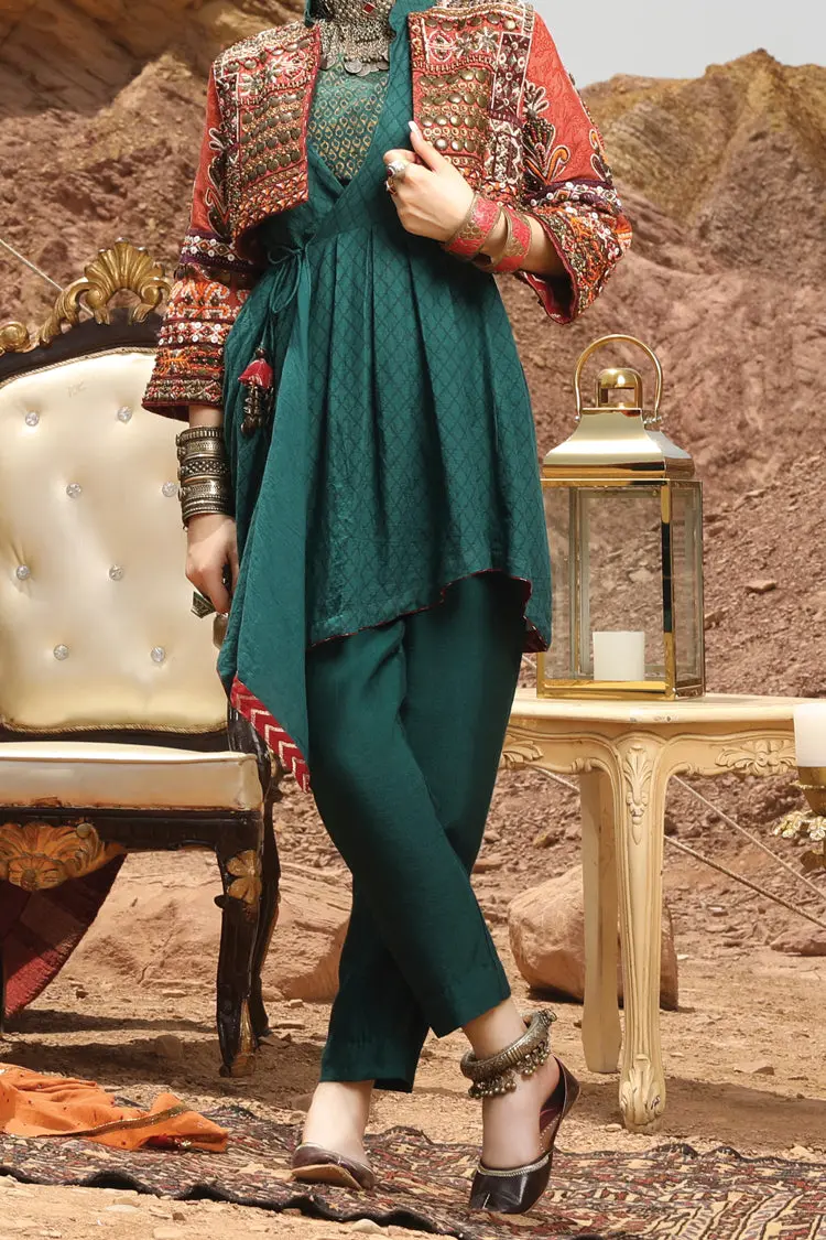 Green 2Pc Formal Stitched - Al-2Ps-Ls-200 1