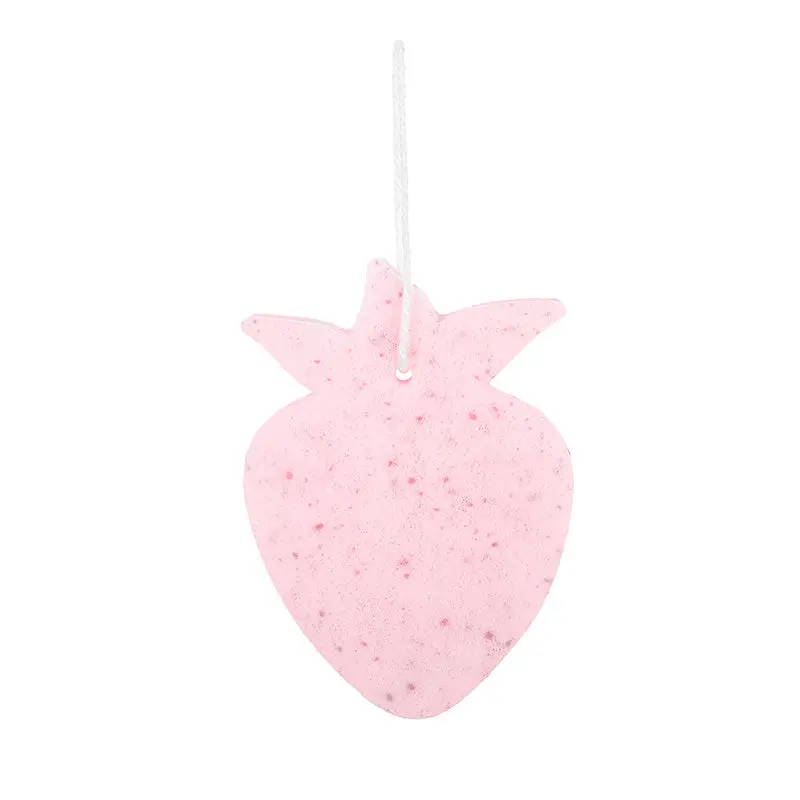 Fruit Series Facial Cleansing Puff (Strawberry) 1