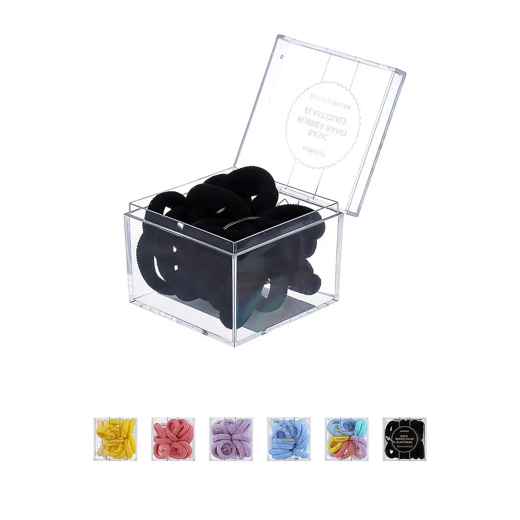 Mini Towel Ring Rubber Band 20Pcs 1