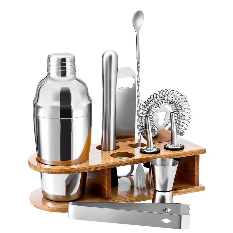 All In One Cocktail Shaker Bartender Kit 10 Pcs 1
