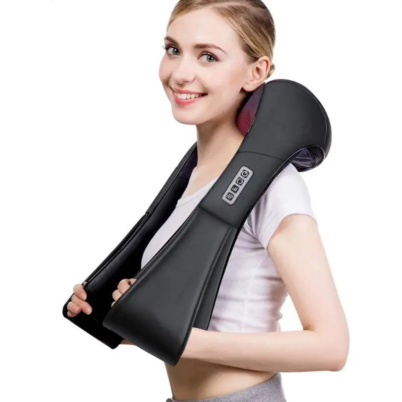 Heated Electric Neck And Back Massager 1