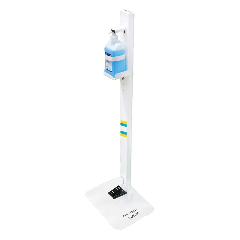 Premium Adjustable Free Standing Sanitizer Station Dispenser Stand 1