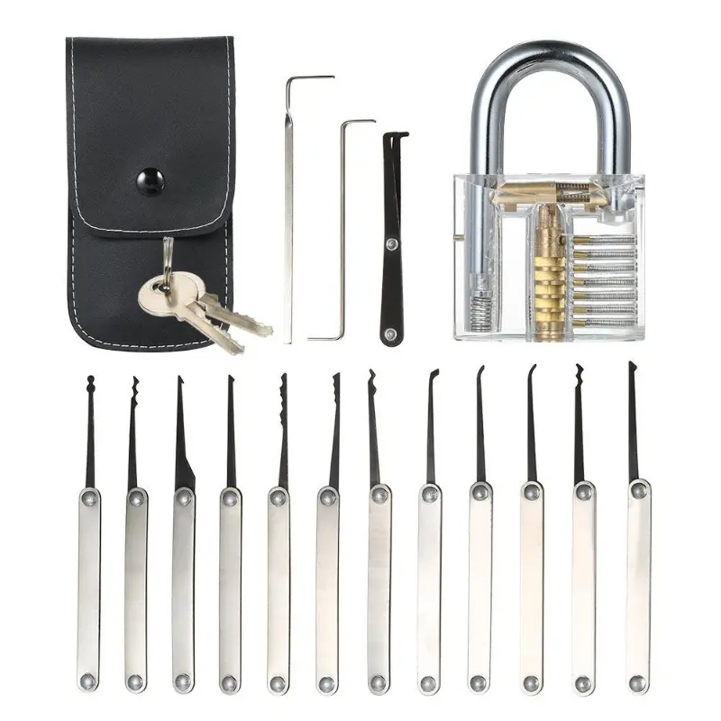 Ultimate Beginners Lock Picking Tool Set 15 Pcs 1
