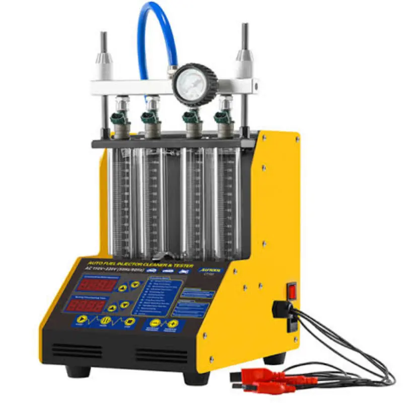 Ultrasonic Fuel Injector Cleaner Machine 4 Cylinder 1
