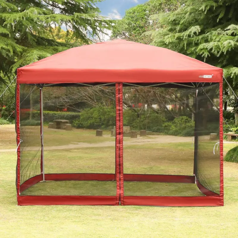 Large Pop Up Screen House Room Tent 3