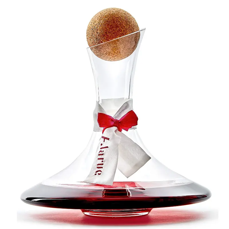 Unique Glass Wine Decanter Set 1